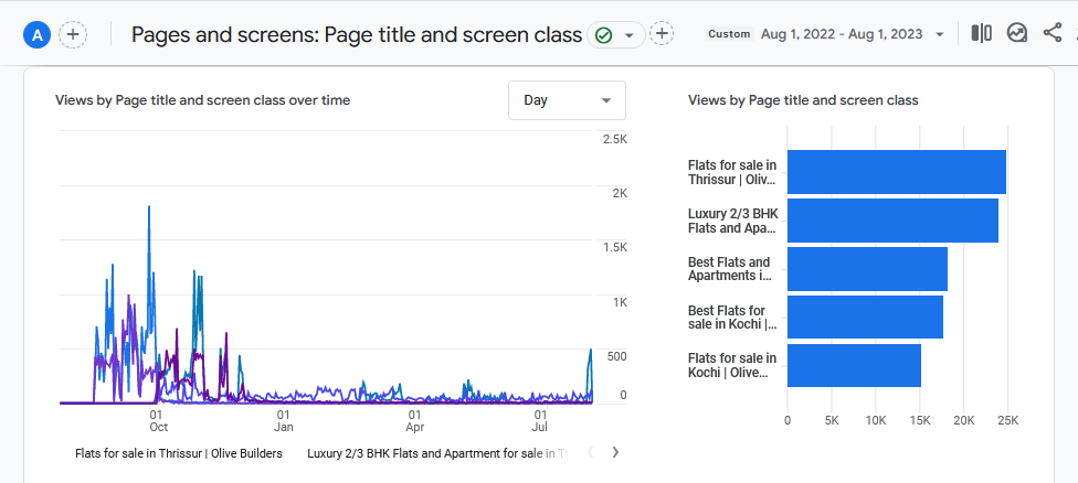 User engagement for the first year