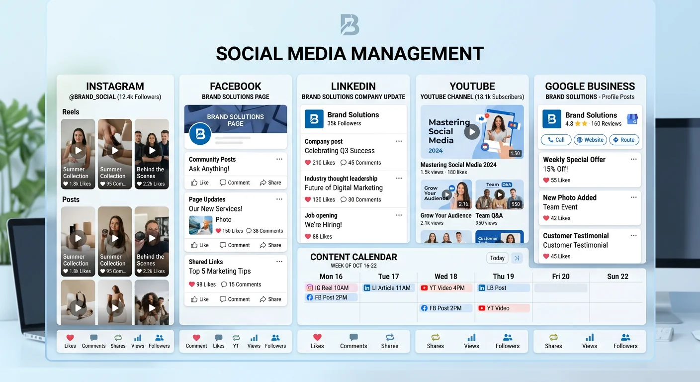 Why social media needs a dedicated strategy — planning, paid expertise, consistency and cross-channel integration with SEO, Ads, content and email