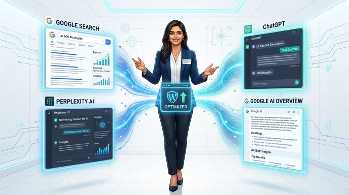 AI SEO services — Techpullers helps brands get found in Google, ChatGPT, Perplexity and Google AI Overviews