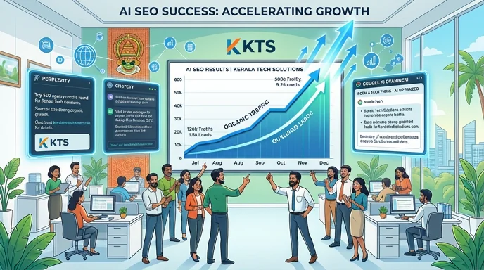Future-proof your search visibility with AI SEO services — get found in Google, ChatGPT, Perplexity and Google AI Overviews