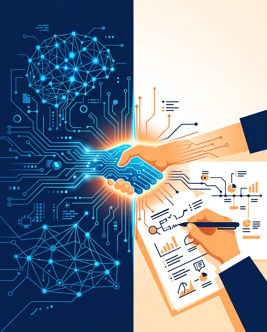 Human and AI Collaboration in SEO Strategy at Techpullers