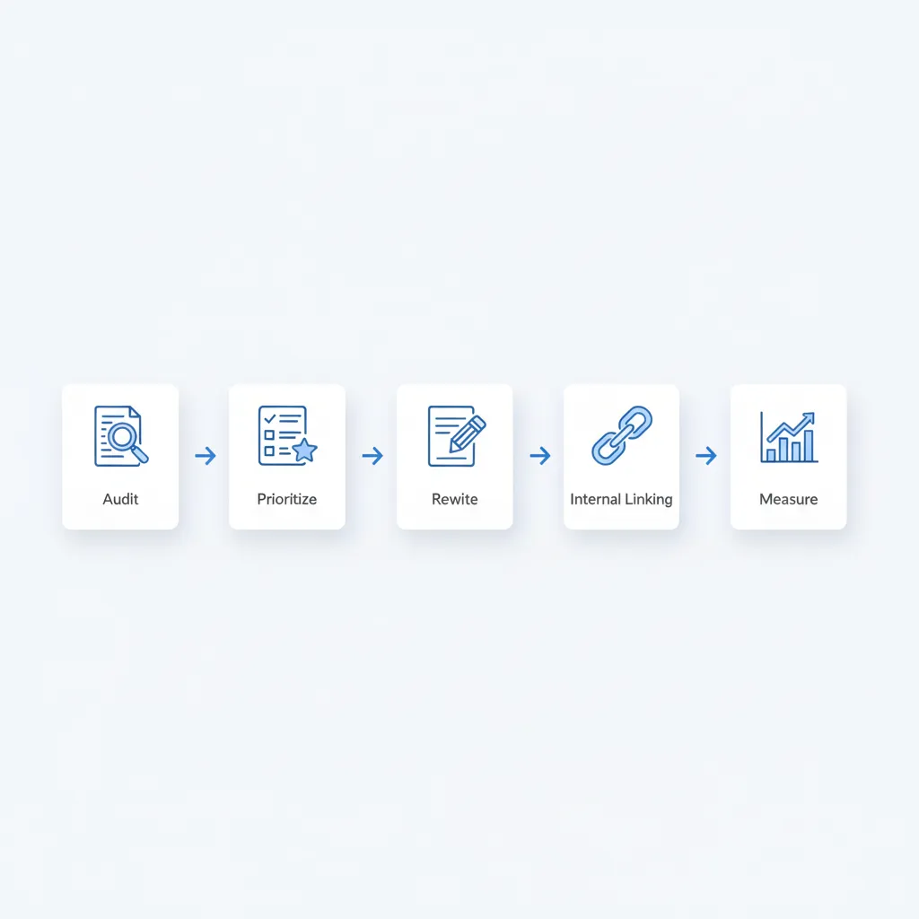 Content Optimization Process Workflow
