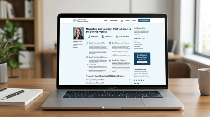 Content marketing for legal practices — long-form authoritative content, client guides and E-E-A-T compliant articles