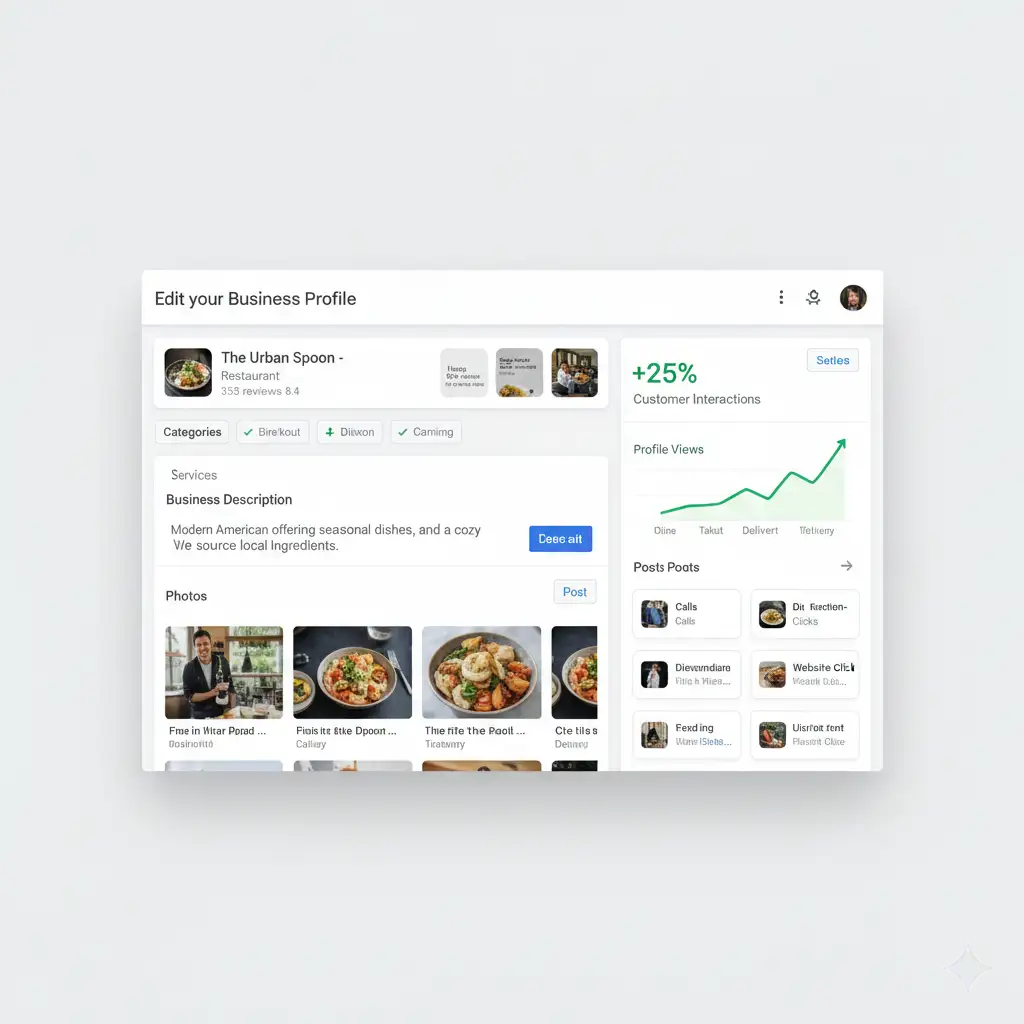 Local Businesses Maps Visibility Example