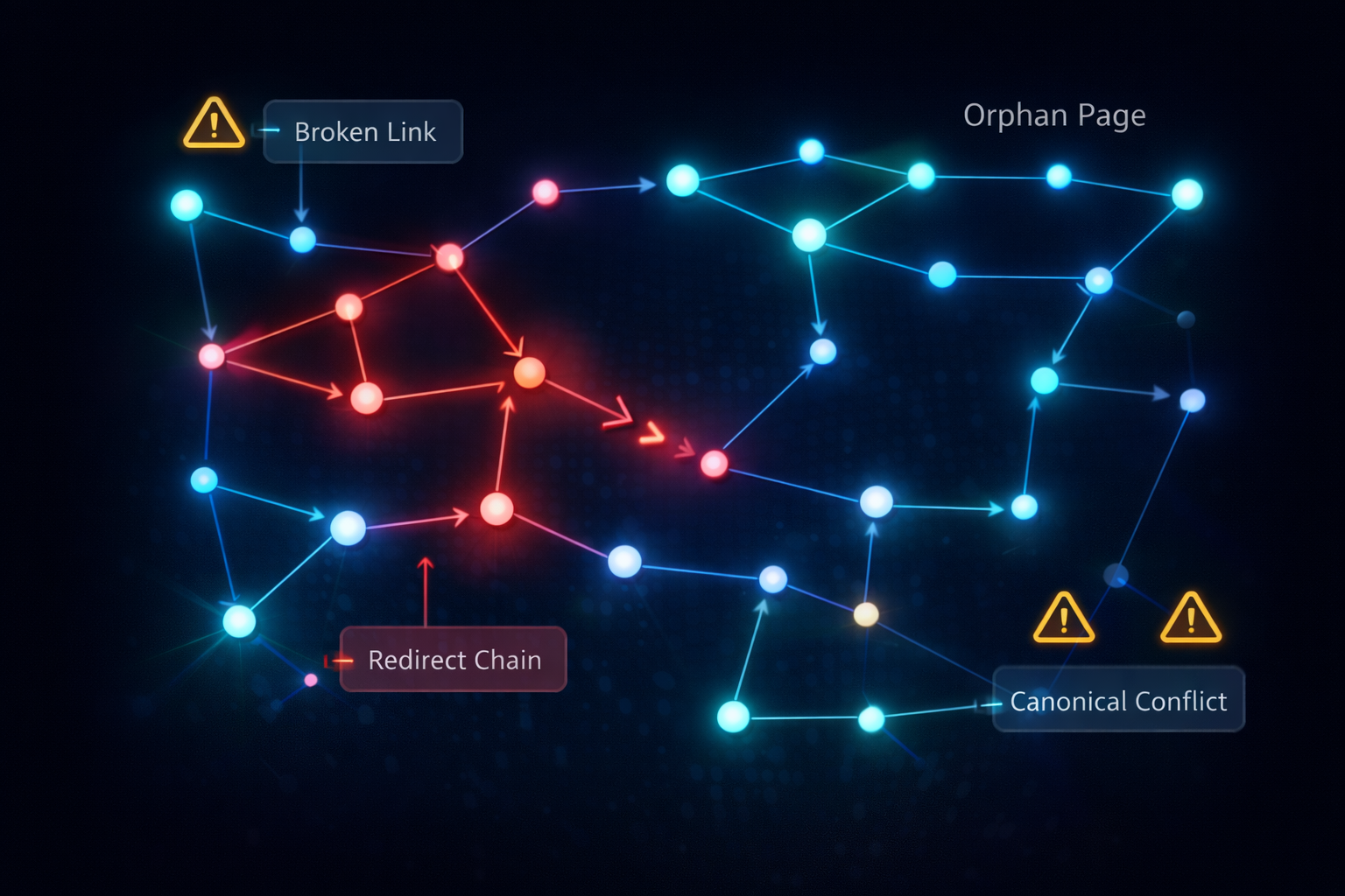 Technical SEO Crawl Visualization Map