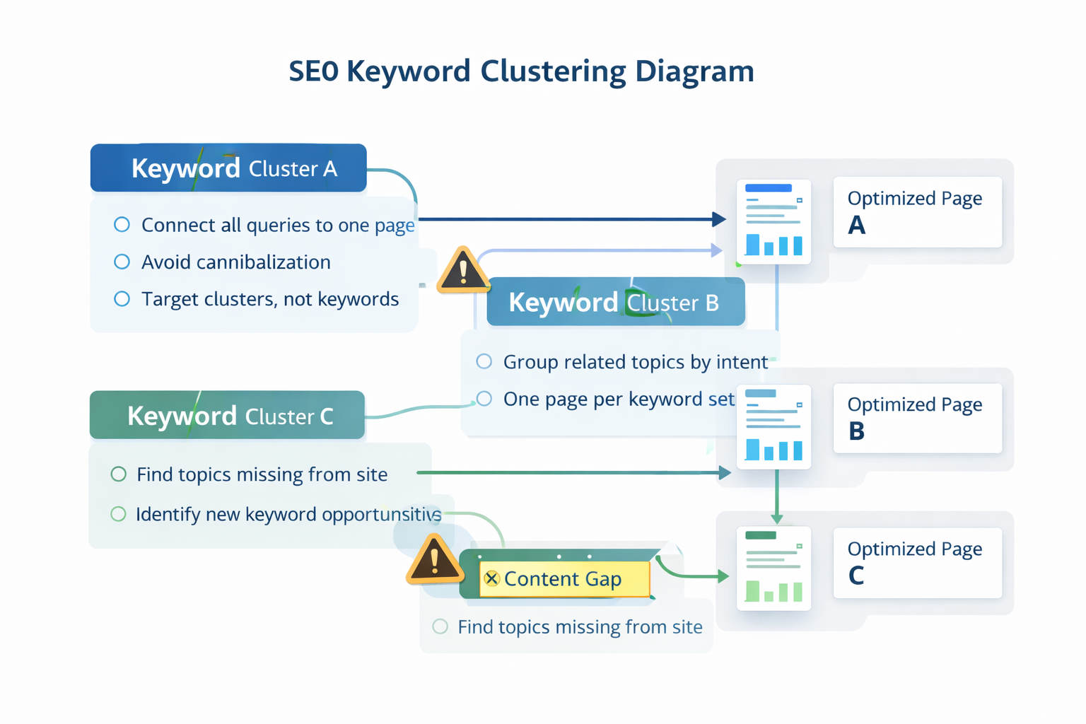 Keyword Clustering and Page Targeting