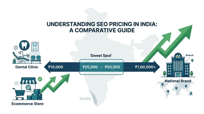How much SEO costs in India — pricing range and investment guide