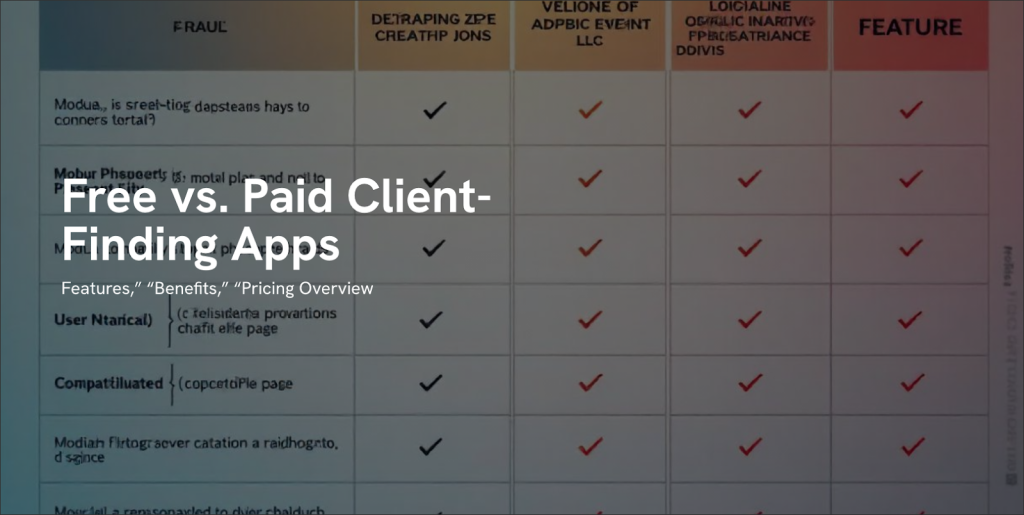 apps to find clients